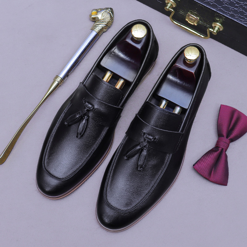 Formal Men Daily Wear Shoes - أحذية رجالية رسمية من الجلد الطبيعي
