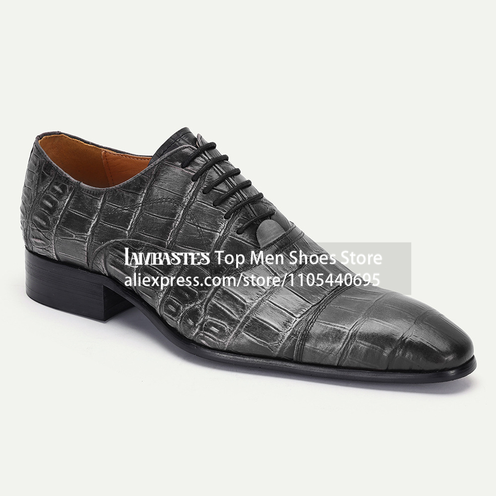 Scale - Men Formals & Ethnic Wear - أحذية أكسفورد رجالية رسمية من الجلد