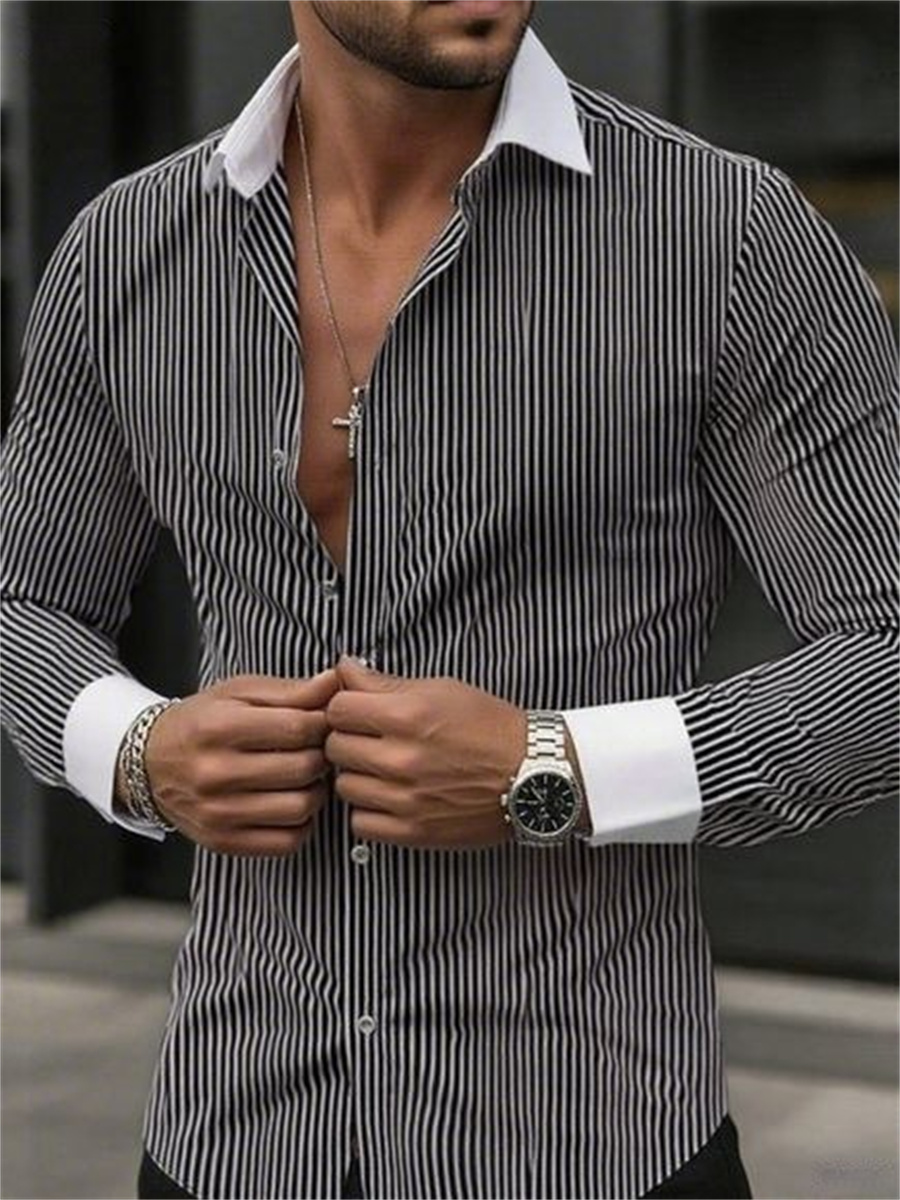 قميص رجالي رسمي ذو قصة ضيقة وط - مراجعة Men Formal Wear Shop وسعره
