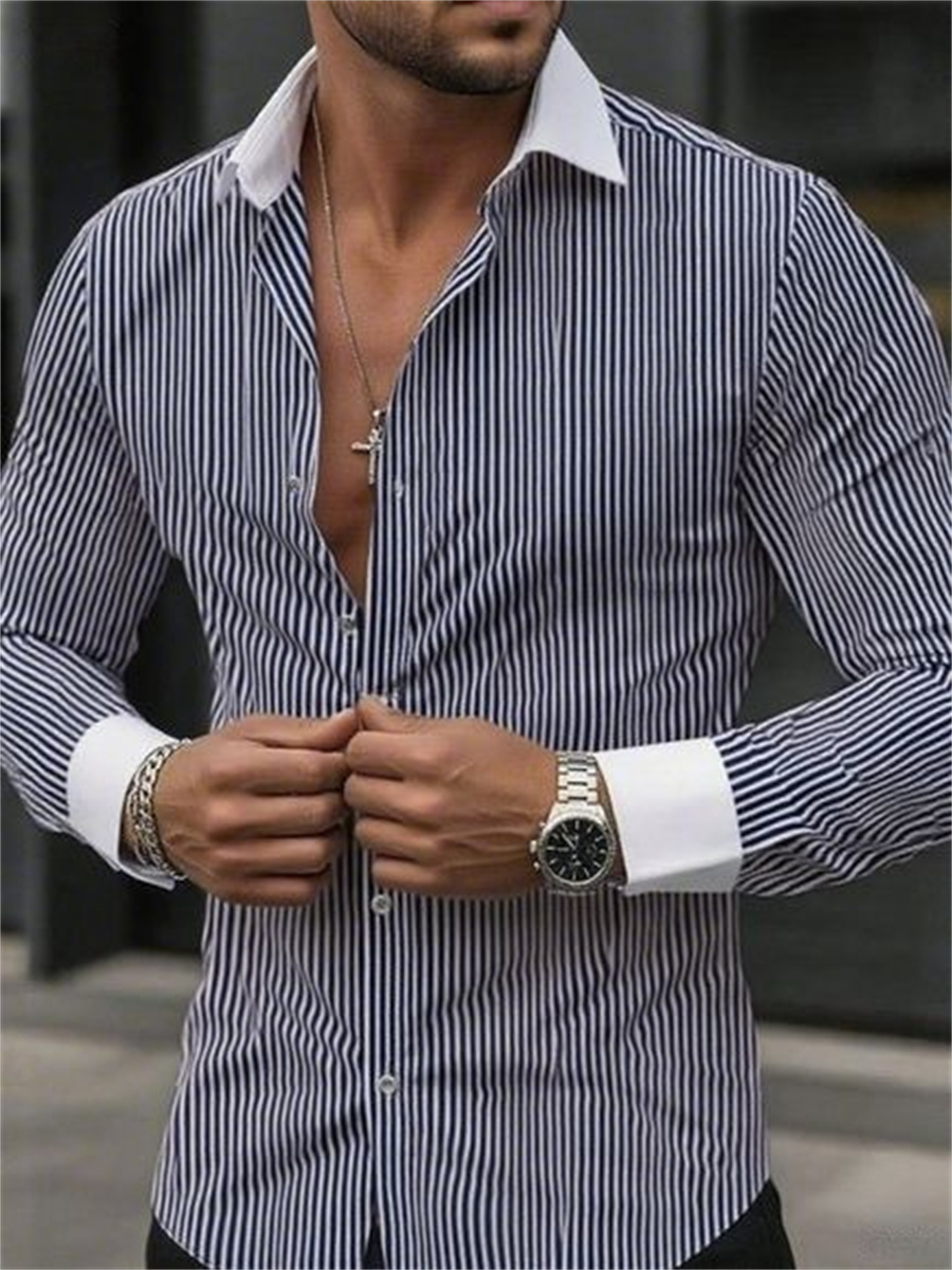 قميص رجالي رسمي ذو قصة ضيقة وط - مراجعة Men Formal Wear Shop وسعره