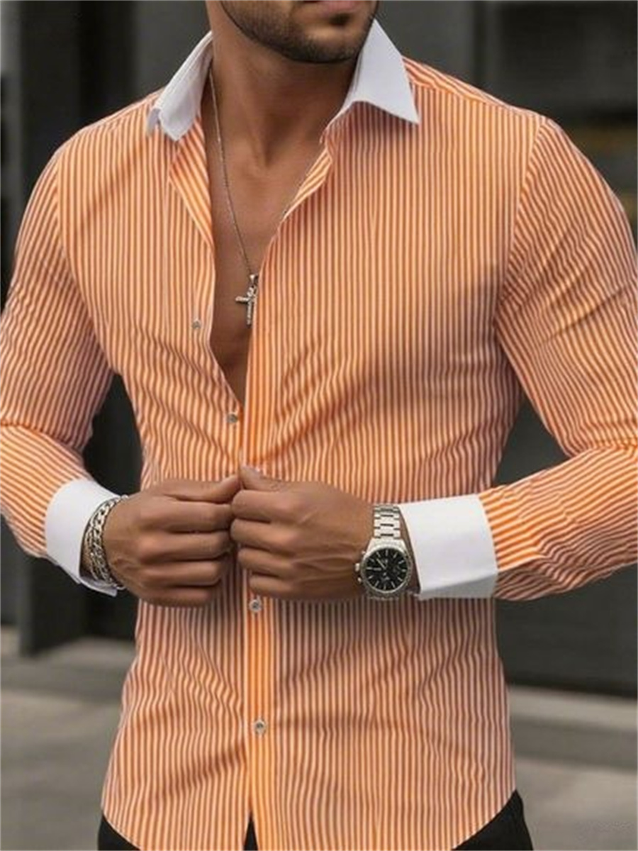 قميص رجالي رسمي ذو قصة ضيقة وط - مراجعة Men Formal Wear Shop وسعره