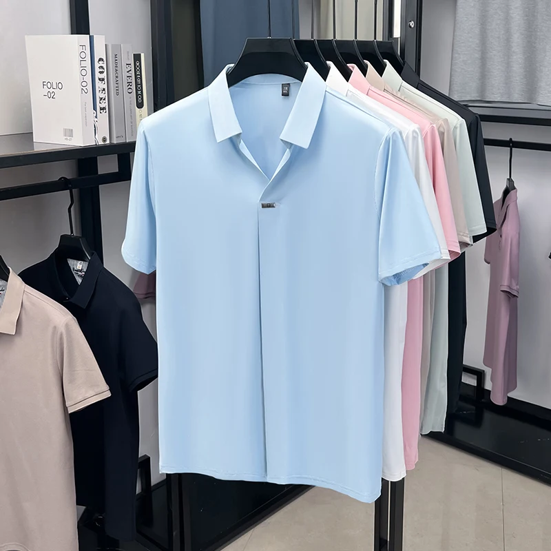 قميص رجالي يومي للأعمال بياقة  - مراجعة Men'S Polo Formal Wear وسعره