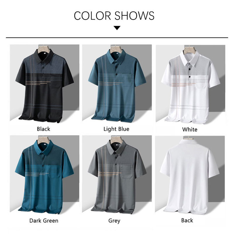 قميص بولو صيفي للرجال من TFETT - مراجعة Men'S Polo Formal Wear وسعره