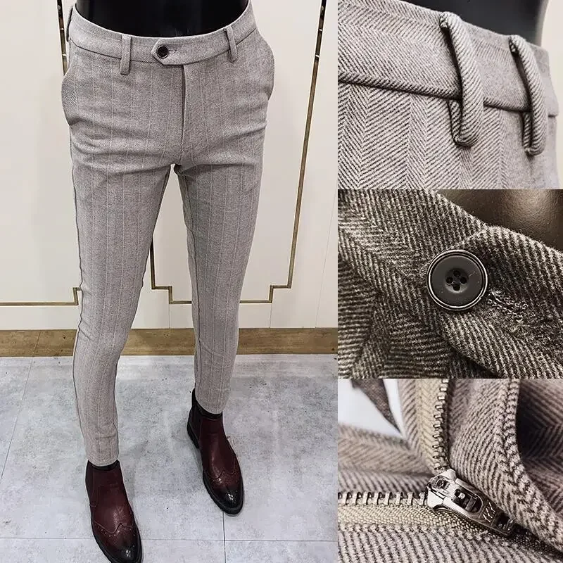 بدلة رجالية من الصوف السميك ،  - مراجعة Men Formal Wear Shop وسعره