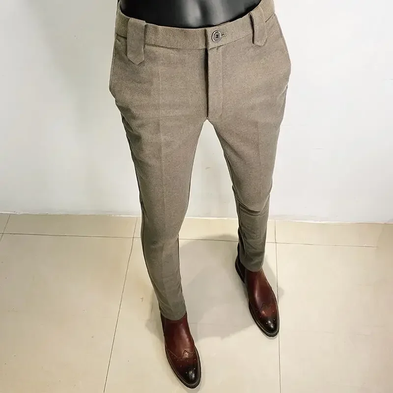 بدلة رجالية من الصوف السميك ،  - مراجعة Men Formal Wear Shop وسعره