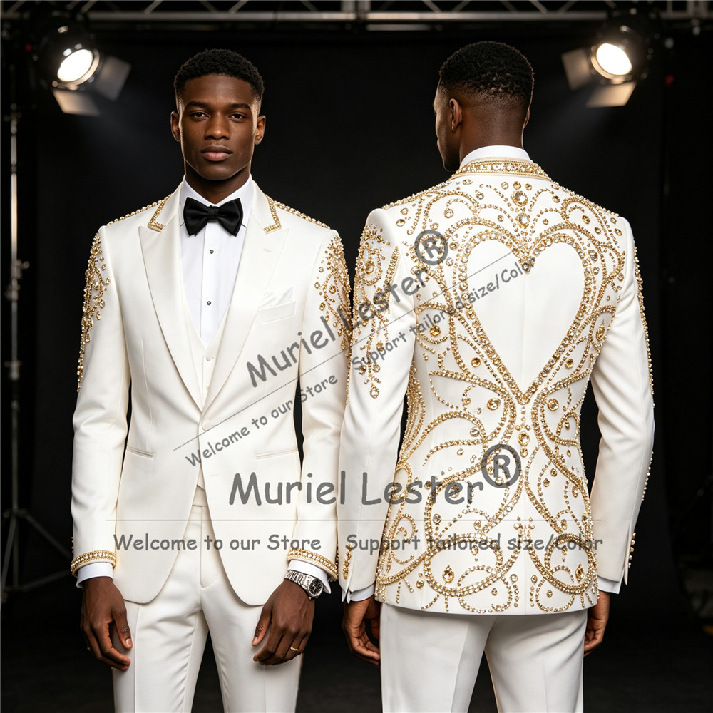 طقم من 3 قطع للرجال بتصميم فري - مراجعة Men Formal Wear Design وسعره