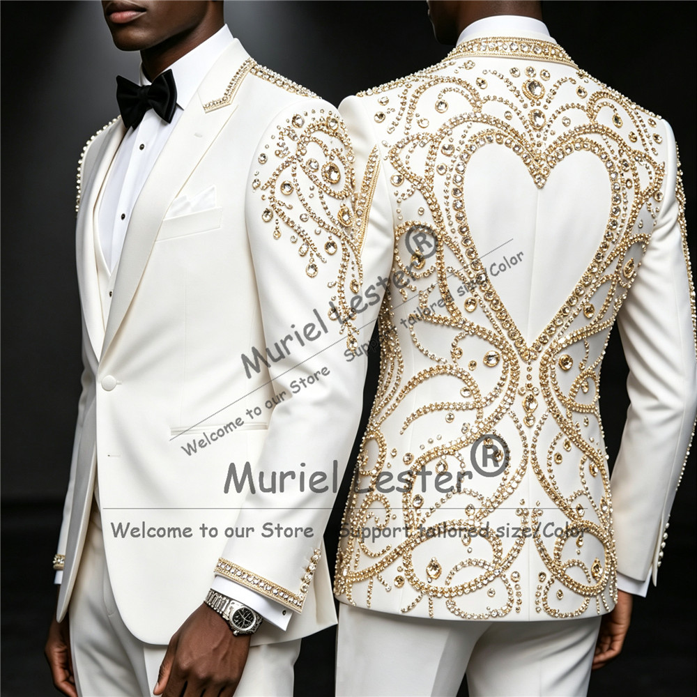 طقم من 3 قطع للرجال بتصميم فري - مراجعة Men Formal Wear Design وسعره