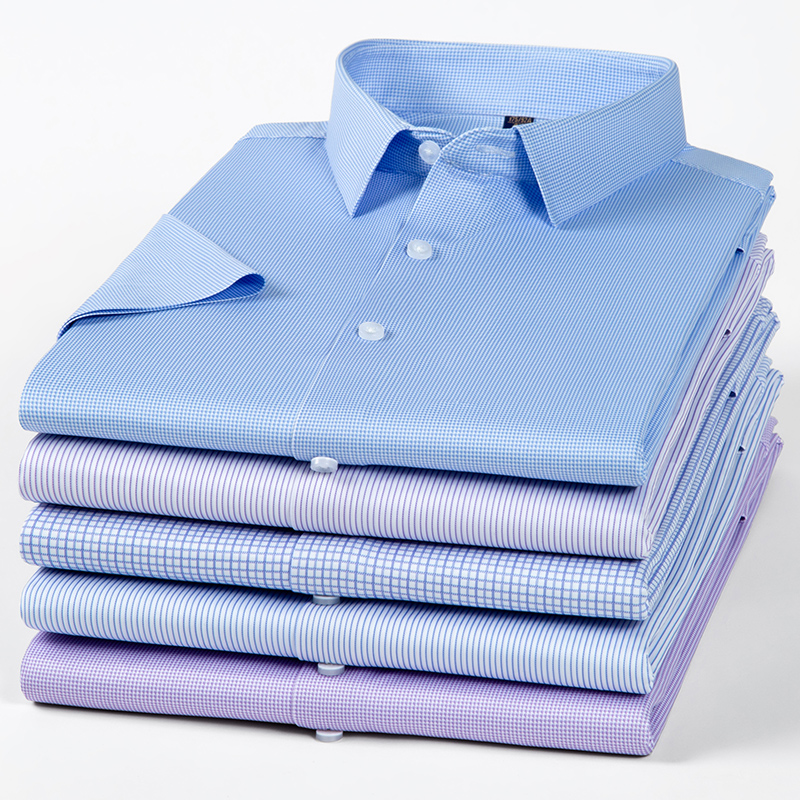 الرجال مريحة تنفس قصيرة الأكما - مراجعة Men Formal Wear Shop وسعره