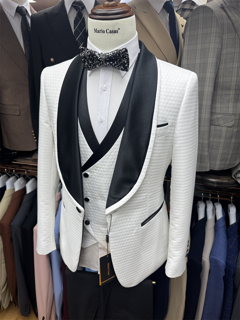 جديد وصول الرجال الناضجة البدل - مراجعة Men Formal Wear Shop وسعره