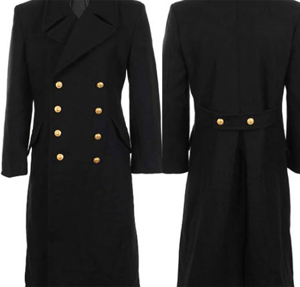 معاطف كلاسيكية سوداء للرجال مع - مراجعة Large Men Formal Wear وسعره