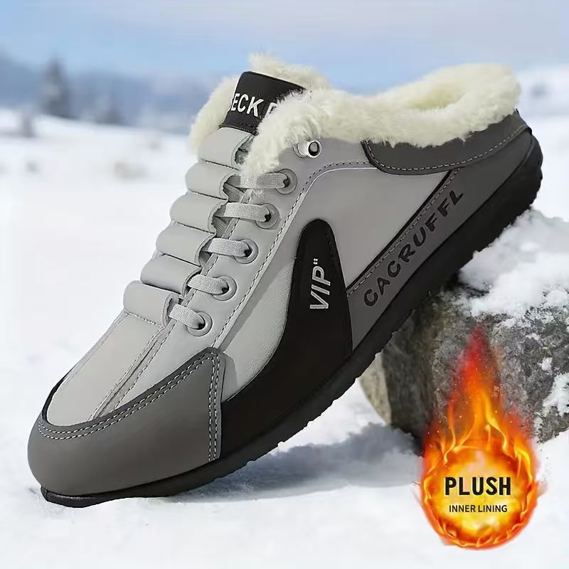 أحذية رجالية شتوية للمنزل - مق - مراجعة Formal Men Daily Wear Shoes وسعره