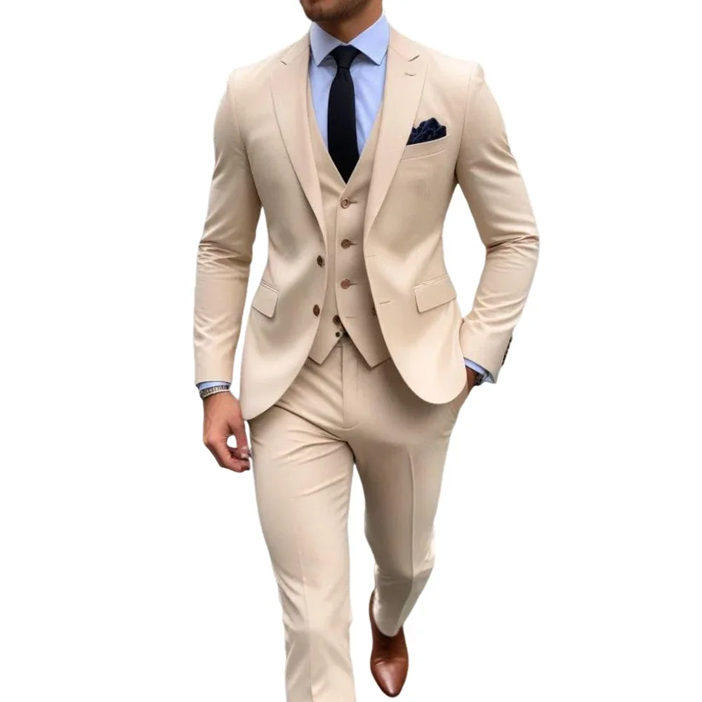 بدلات رجالية أنيقة من ثلاث قطع - مراجعة Men Formal Wear Shop وسعره