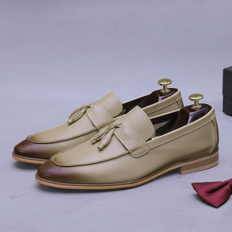 أحذية رجالية رسمية من الجلد ال - مراجعة Formal Men Daily Wear Shoes وسعره