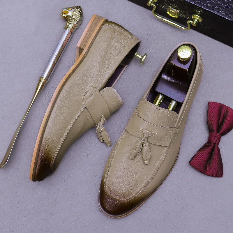 أحذية رجالية رسمية من الجلد ال - مراجعة Formal Men Daily Wear Shoes وسعره