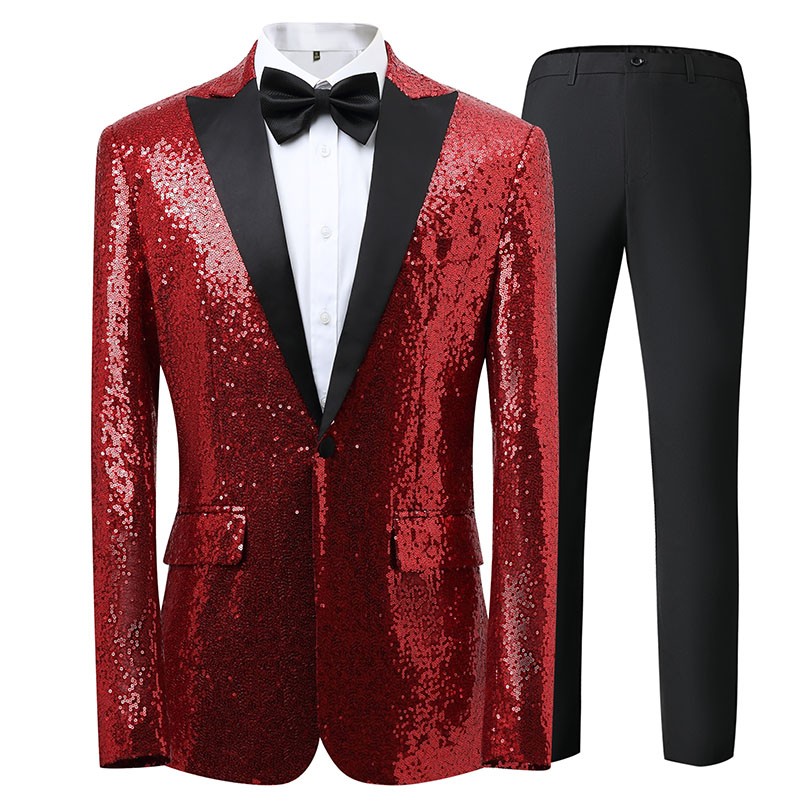 بدلة رجالية بتصميم كوري ضيق لل - مراجعة Men Formal Wear Shop وسعره