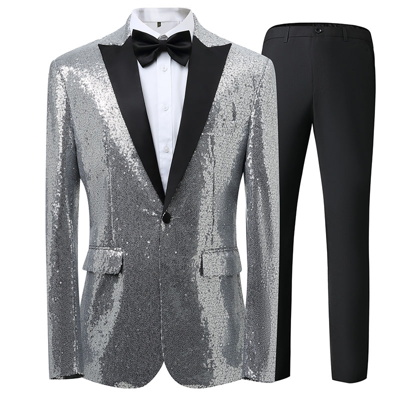 بدلة رجالية بتصميم كوري ضيق لل - مراجعة Men Formal Wear Shop وسعره