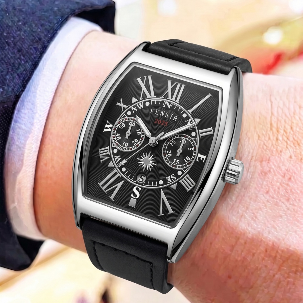 ساعة رجالية فاخرة بحركة كوارتز - مراجعة Men'S Vintage Formal Wear وسعره